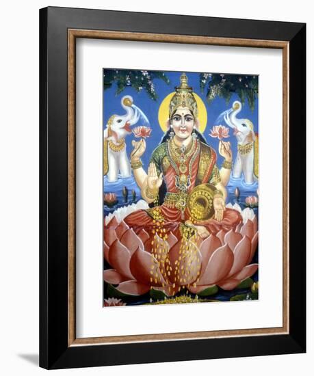 The Goddess Lakshmi-null-Framed Giclee Print