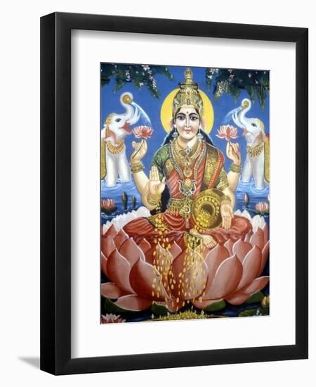 The Goddess Lakshmi-null-Framed Giclee Print