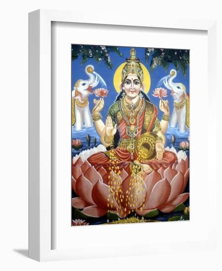 The Goddess Lakshmi-null-Framed Giclee Print