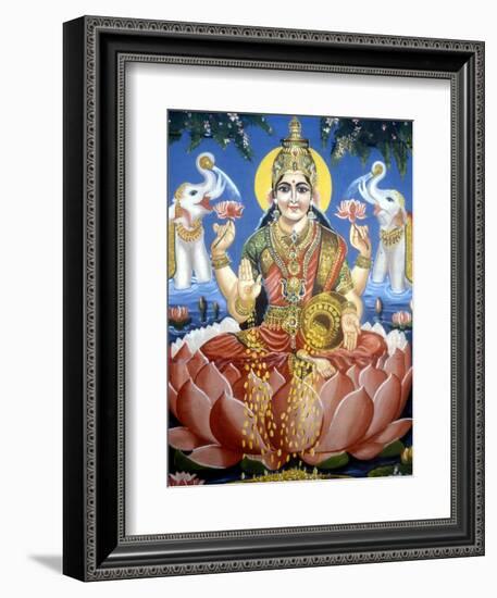 The Goddess Lakshmi-null-Framed Giclee Print