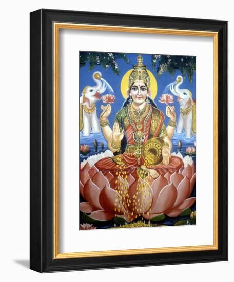 The Goddess Lakshmi-null-Framed Giclee Print