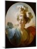 The Goddess Minerva, C.1772 (Oil on Canvas)-Jean-Honore Fragonard-Mounted Giclee Print