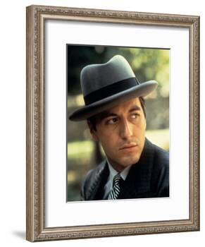 The Godfather, Al Pacino, 1972-null-Framed Photo