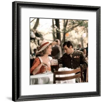 The Godfather, Diane Keaton, Al Pacino, 1972-null-Framed Photo