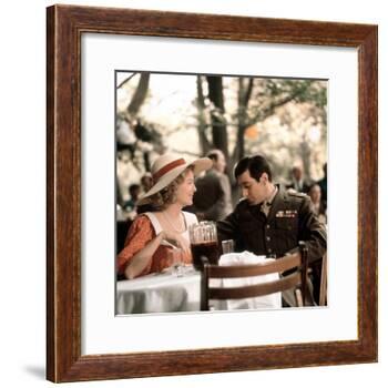 The Godfather, Diane Keaton, Al Pacino, 1972-null-Framed Photo