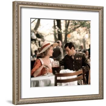 The Godfather, Diane Keaton, Al Pacino, 1972-null-Framed Photo