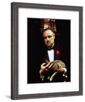 The Godfather, Marlon Brando, 1972-null-Framed Photo