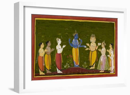 The Gods Approach Vishnu-null-Framed Giclee Print