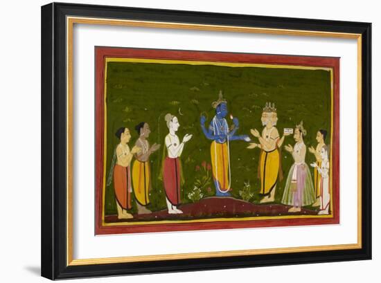 The Gods Approach Vishnu-null-Framed Giclee Print