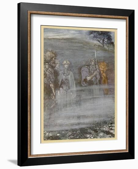 The Gods Without Freia-Arthur Rackham-Framed Art Print