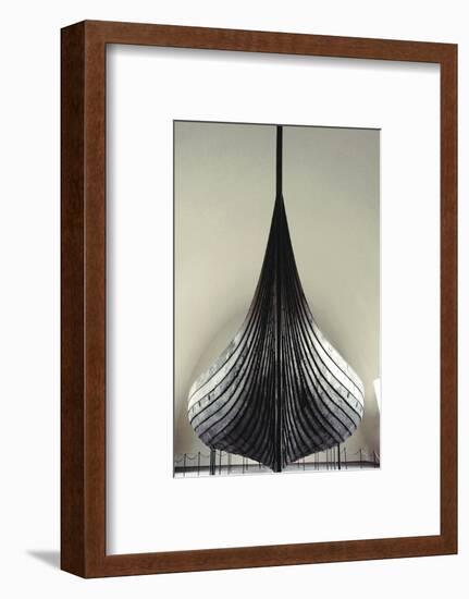 The Gokstad Ship, Viking, Norway, 9th century-Werner Forman-Framed Photographic Print