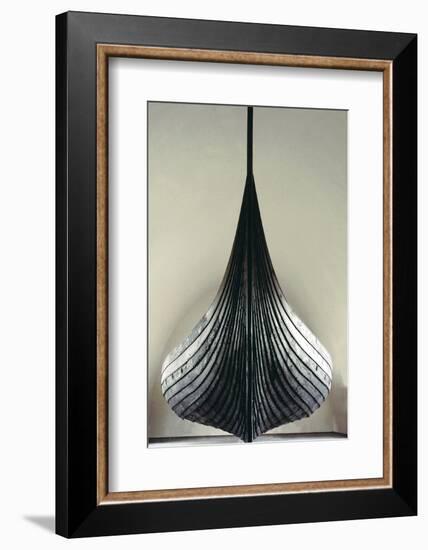 The Gokstad Ship, Viking, Norway, 9th century-Werner Forman-Framed Photographic Print