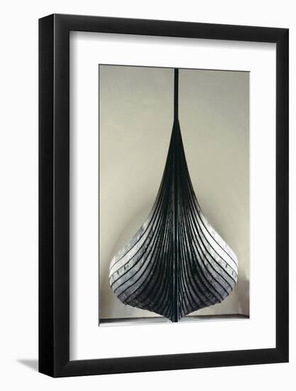 The Gokstad Ship, Viking, Norway, 9th century-Werner Forman-Framed Photographic Print