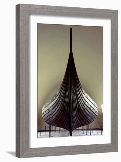 The Gokstad Ship-Werner Forman-Framed Giclee Print