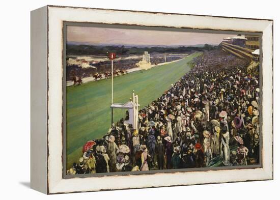 The Gold Cup Ascot, The Royal Enclosure, 1922-Sir John Lavery-Framed Premier Image Canvas