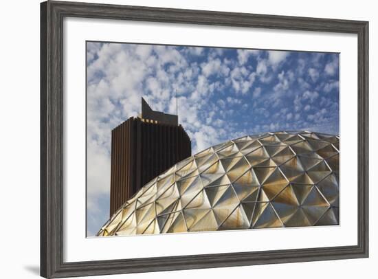 The Gold Dome Building, Oklahoma City, Oklahoma, USA-Walter Bibikow-Framed Photographic Print