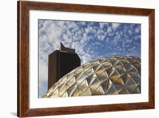 The Gold Dome Building, Oklahoma City, Oklahoma, USA-Walter Bibikow-Framed Photographic Print