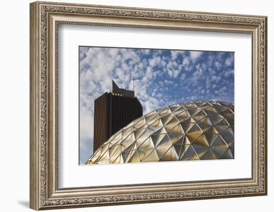 The Gold Dome Building, Oklahoma City, Oklahoma, USA-Walter Bibikow-Framed Photographic Print