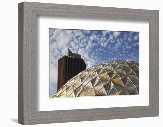 The Gold Dome Building, Oklahoma City, Oklahoma, USA-Walter Bibikow-Framed Photographic Print