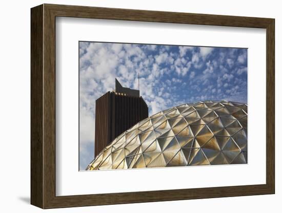 The Gold Dome Building, Oklahoma City, Oklahoma, USA-Walter Bibikow-Framed Photographic Print