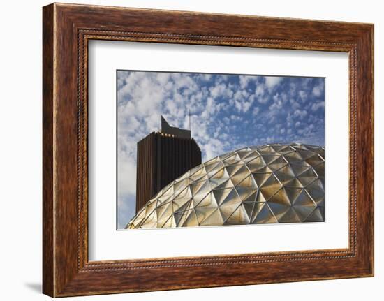 The Gold Dome Building, Oklahoma City, Oklahoma, USA-Walter Bibikow-Framed Photographic Print