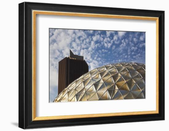 The Gold Dome Building, Oklahoma City, Oklahoma, USA-Walter Bibikow-Framed Photographic Print