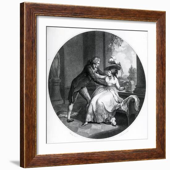 The Gold Finch, 1789-Francis Wheatley-Framed Giclee Print