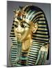 The Gold Funerary Mask, from the Tomb of Tutankhamun (circa 1370-52 BC) New Kingdom-null-Mounted Giclee Print