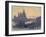 The Gold Moon (Venice: View of Santa Maria Delle Salute from Il Redentore)-Joseph Pennell-Framed Giclee Print