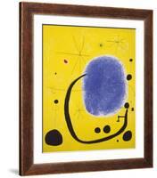 The Gold of the Azure, 1967-Joan Miro-Framed Giclee Print