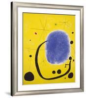 The Gold of the Azure, 1967-Joan Miro-Framed Giclee Print
