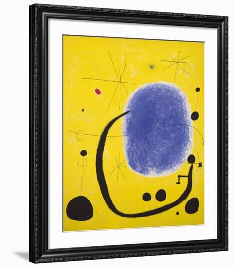 The Gold of the Azure, 1967-Joan Miro-Framed Giclee Print