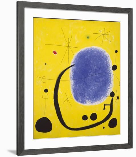 The Gold of the Azure, 1967-Joan Miro-Framed Giclee Print