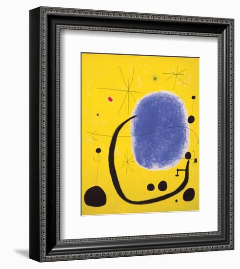 The Gold of the Azure, 1967-Joan Miro-Framed Art Print