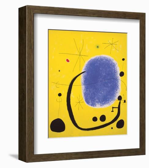 The Gold of the Azure, 1967-Joan Miro-Framed Art Print