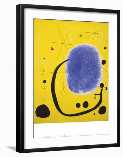 The Gold of the Azure, 1967-Joan Miro-Framed Art Print