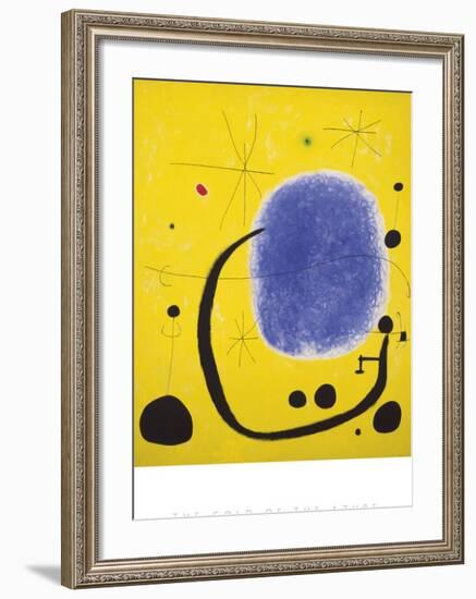 The Gold of the Azure, 1967-Joan Miro-Framed Art Print