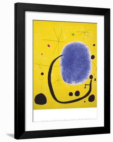 The Gold of the Azure, 1967-Joan Miro-Framed Art Print