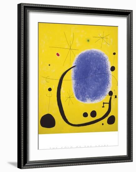 The Gold of the Azure, 1967-Joan Miro-Framed Art Print