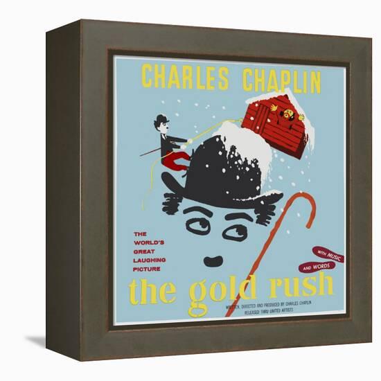 The Gold Rush, 1925, Directed by Charles Chaplin-null-Framed Premier Image Canvas