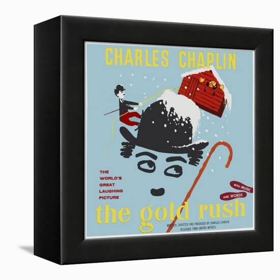 The Gold Rush, 1925, Directed by Charles Chaplin-null-Framed Premier Image Canvas