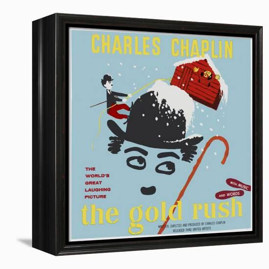 The Gold Rush, 1925, Directed by Charles Chaplin-null-Framed Premier Image Canvas