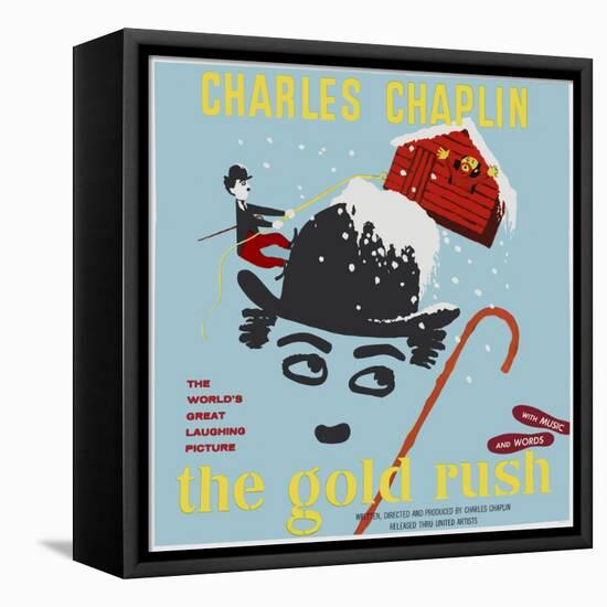 The Gold Rush, 1925, Directed by Charles Chaplin-null-Framed Premier Image Canvas