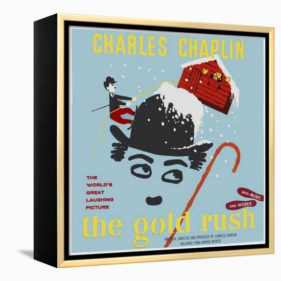 The Gold Rush, 1925, Directed by Charles Chaplin-null-Framed Premier Image Canvas