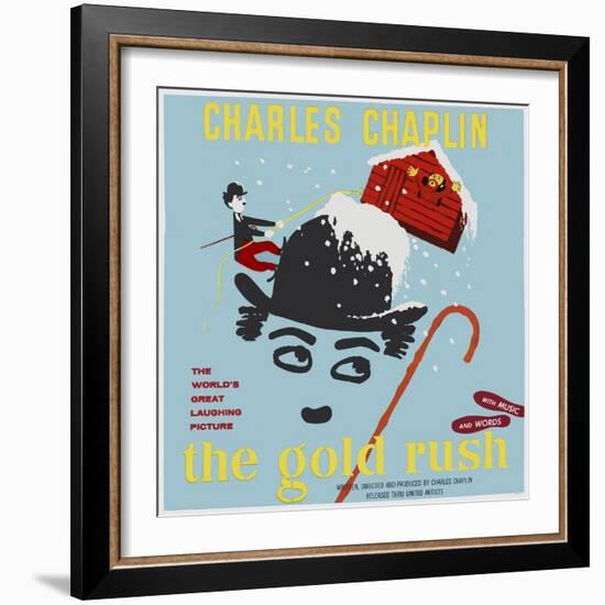 The Gold Rush, 1925, Directed by Charles Chaplin-null-Framed Giclee Print