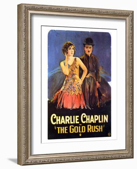 The Gold Rush, 1925-null-Framed Art Print