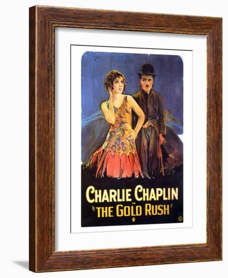 The Gold Rush, 1925-null-Framed Art Print