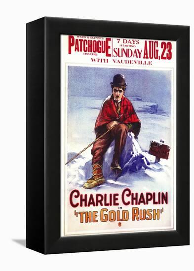 The Gold Rush, 1925-null-Framed Stretched Canvas