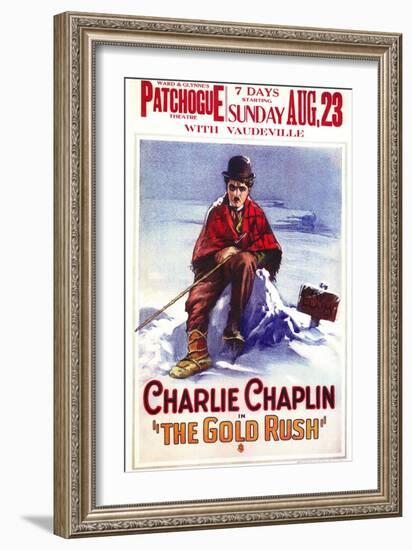 The Gold Rush, 1925-null-Framed Art Print