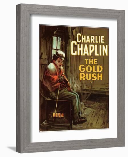 The Gold Rush, 1925-null-Framed Art Print